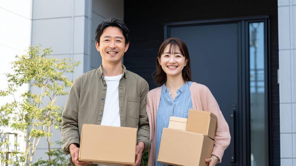 後悔のまま住み続けず、新居で新生活のスタート