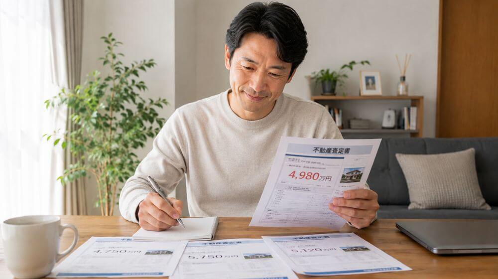 家やマンション売却は複数査定が重要